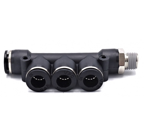 Triple Branch Union With Thread