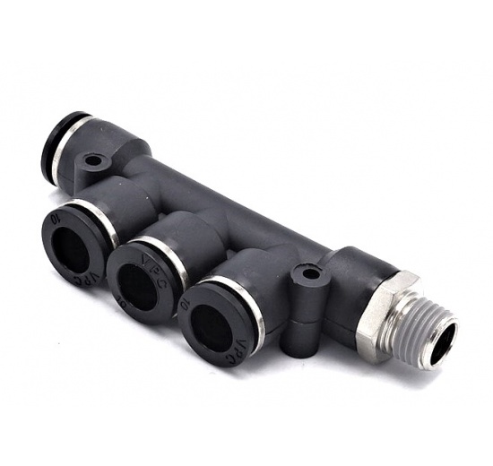 Triple Branch Union With Thread