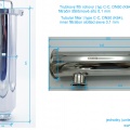 Tubular filter | type C-C, DN50 (collar 64mm)| inner filtration slotted sieve 0,1 mm