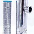 Tubular filter type C-C, DN50 (collar 64mm) inner filtration slotted sieve 0,8 mm