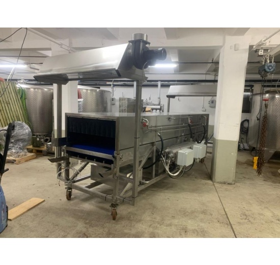 Tunnel pasteurizeur for beverage producers, for cans or glass bottles