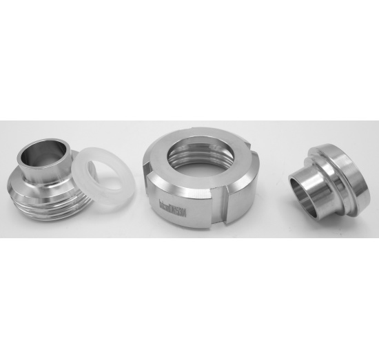 Union Liner Standard DIN11851 DN15, stainless steel