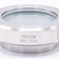 Union sight glass, welded S-S  DN80 Indcom Humpolec