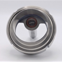 Union Sight Glass with lighting LED, welded, DN80