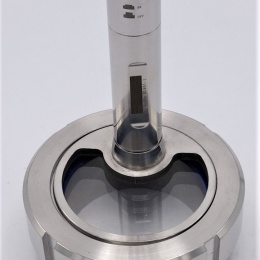 Union Sight Glass with lighting LED, welded, DN80