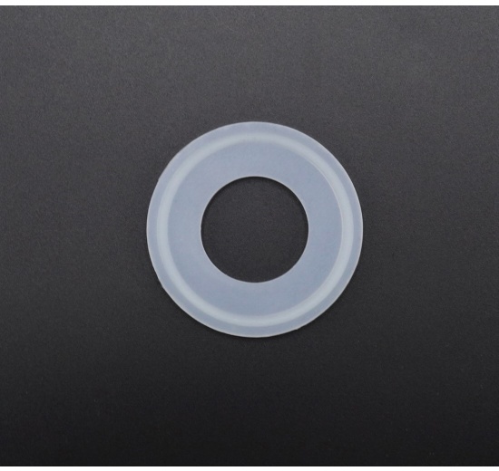 VMQ clamp těsnění, DN 25, talířek 50,5 mm