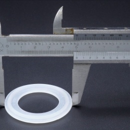 VMQ clamp těsnění, DN 32, talířek 50,5 mm