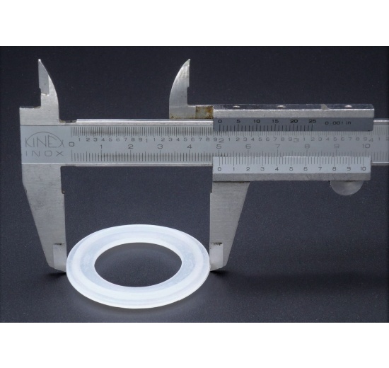 VMQ clamp těsnění, DN 32, talířek 50,5 mm