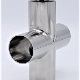 Welded Cross DN40 (40x1,5mm), stainless steel