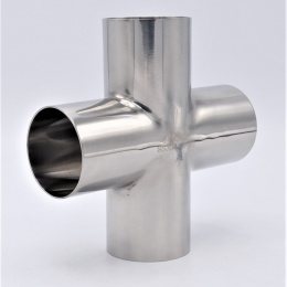 Welded Cross DN50 (52x1,5mm), stainless steel