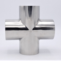 Welded Cross DN65 (70x2mm), stainless steel fittings