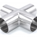 Welded Cross, material stainless steel, fittings