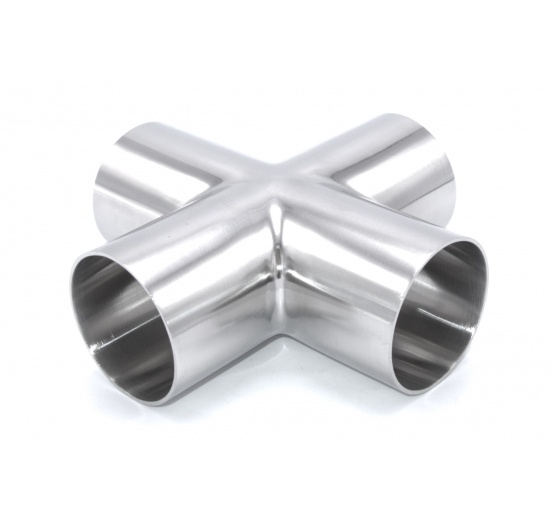 Welded Cross, material stainless steel, fittings