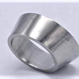 Welded eccentric reduction, short DN25/20, stainless steel