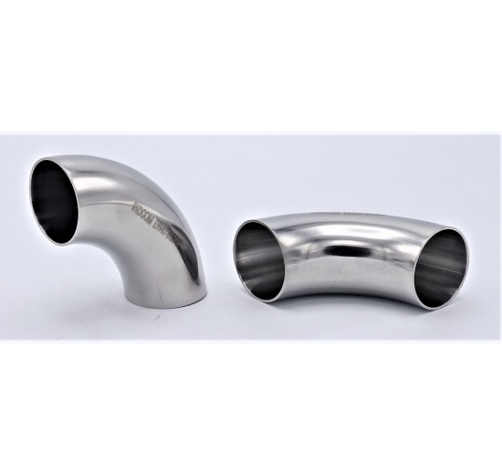 Welded elbow 90° DIN DN40 (40x1,5mm), stainless steel