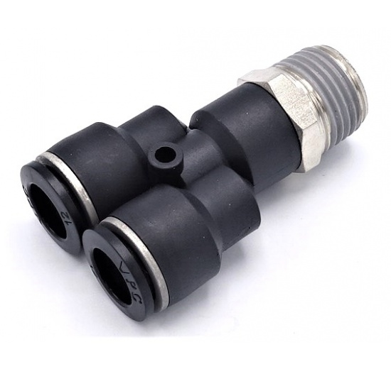 Y Connector Threaded | DN 12mm - 3/8"