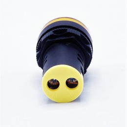 yellow LED indicators AC/DC 24 V