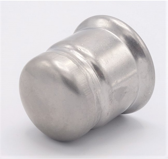 Záslepka (víčko), lisovací, F 42 mm, nerez