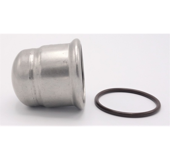 Záslepka (víčko), lisovací, F 54 mm, nerez