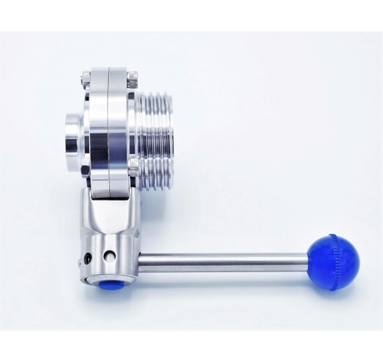 závitová/navařovací přímá klapka, typ G-S, DN32